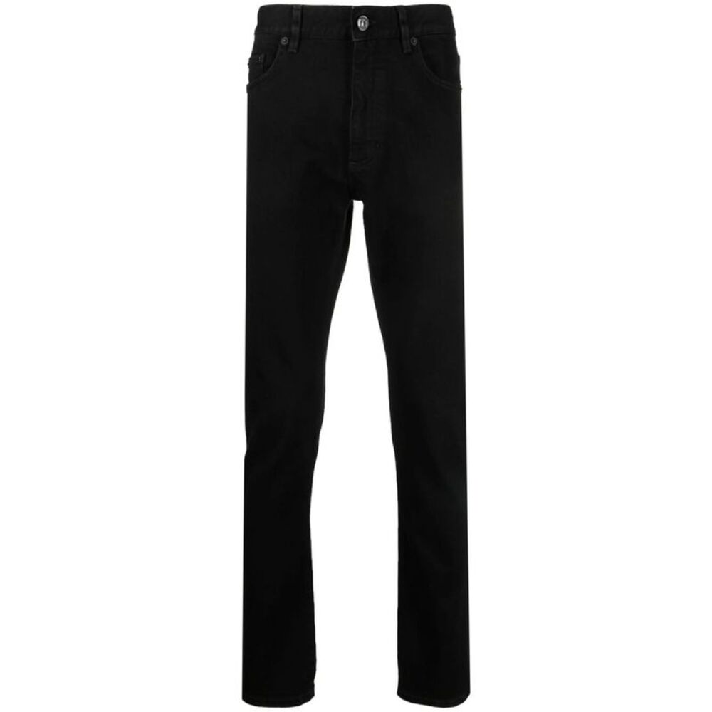 Zegna Black Denim - Slim-Fit Jeans Men